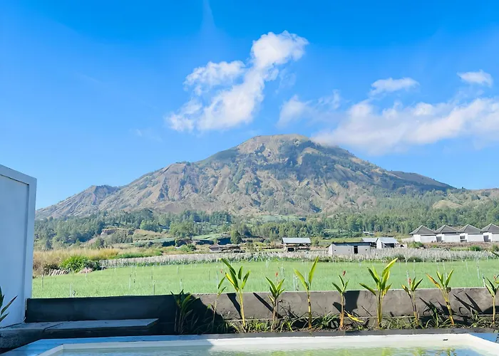 Villa Wiguna Kintamani Mount Batur View